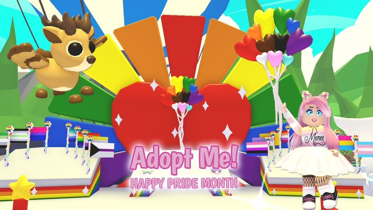 Adopt Me Happy Pride Month Update Roblox #AdoptMe #AdoptMeUpdate  #AdoptMePets - YouTube