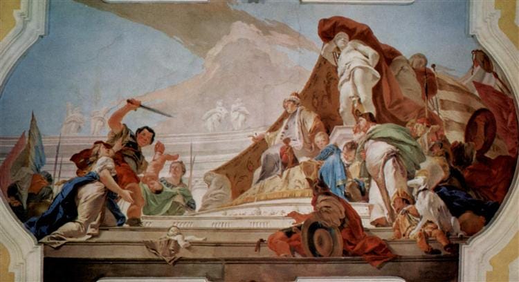 The Judgment of Solomon, 1726 - 1728 - Giovanni Battista Tiepolo