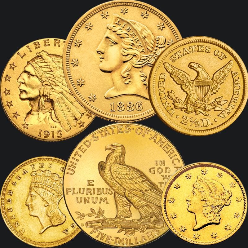 Top 10 American Gold Coins in History - (These may surprise you!) - Bullion  Shark
