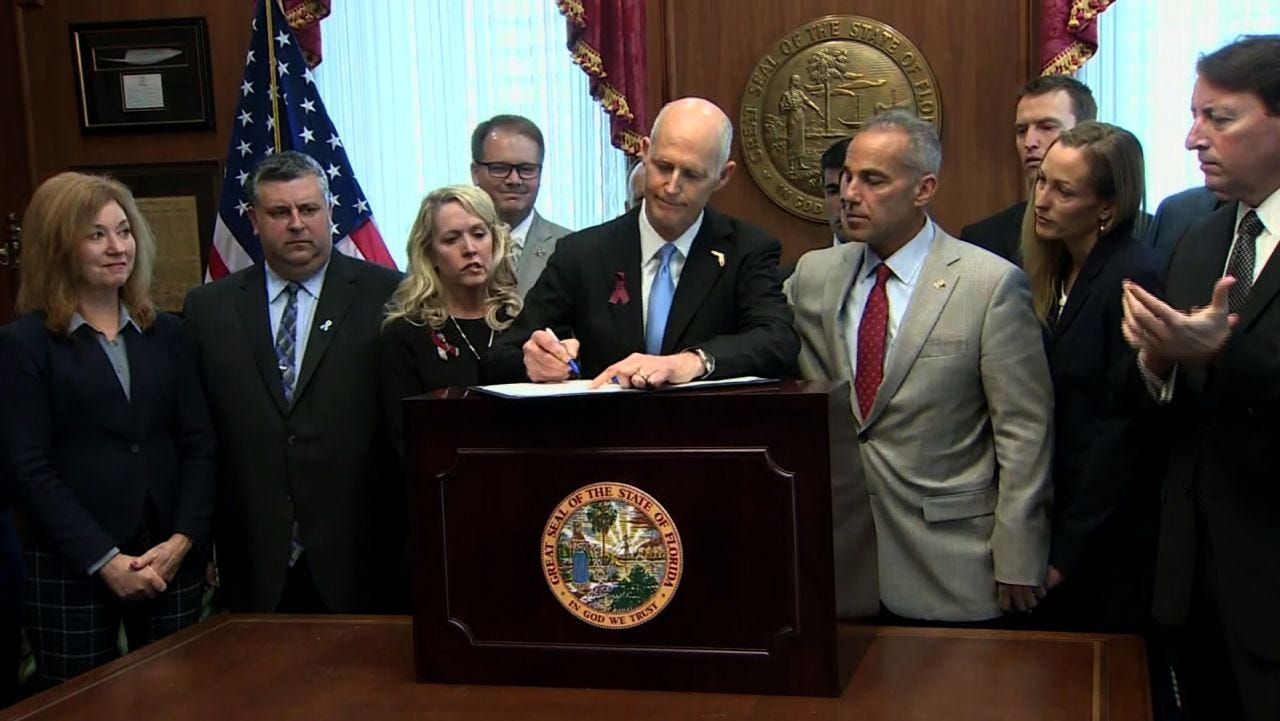 Florida adopts wide package of gun laws, while Washington stalls | CNN  Politics