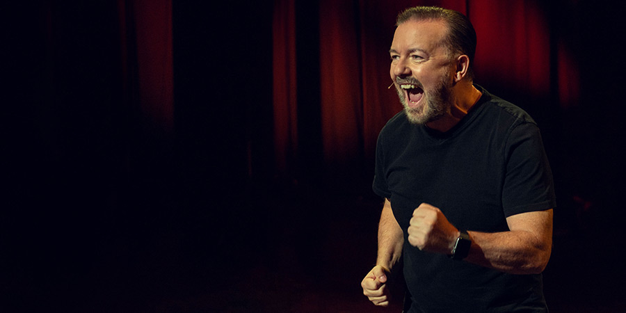 Ricky Gervais wins Golden Globe award for Armageddon - British Comedy Guide