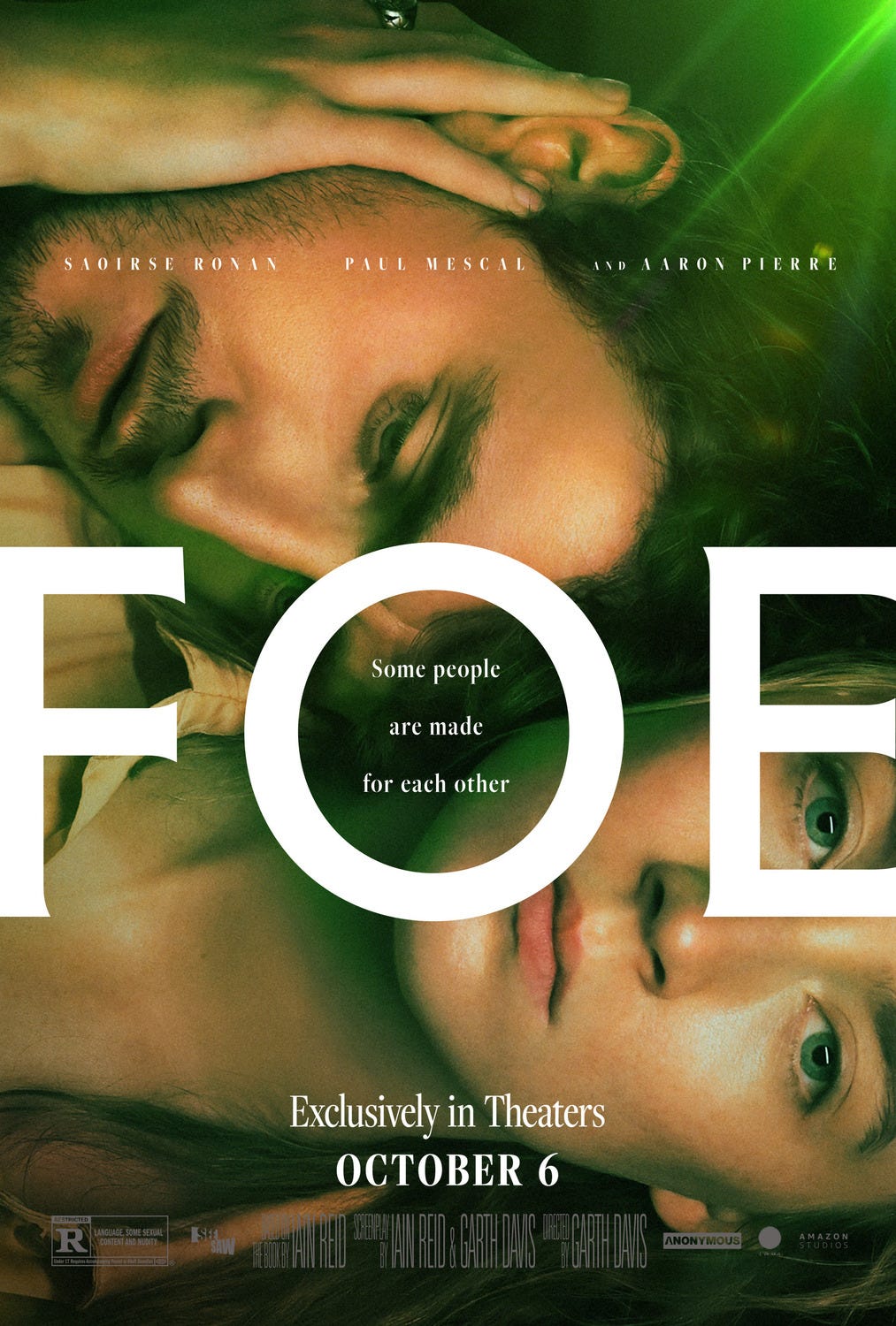 Extra Large Movie Poster Image for Foe 