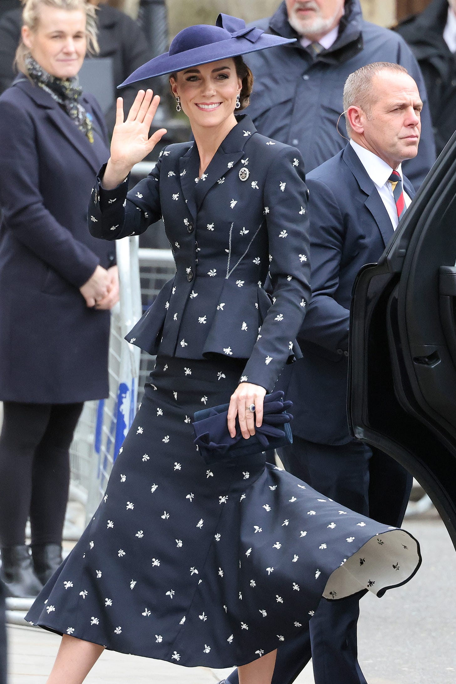 kate middleton at commonwealth service