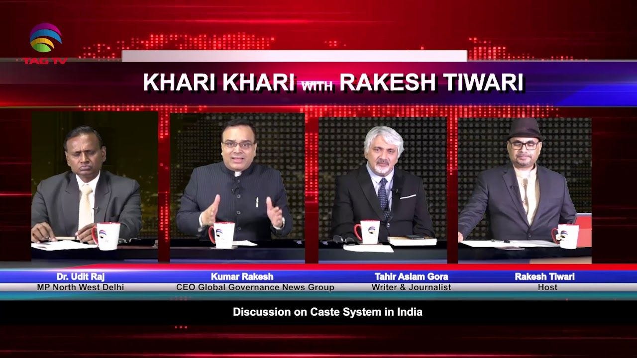 Dr. Udit Raj Reflects on Caste System in India – Khari Khari @TAG TV