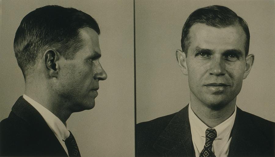 Alger Hiss 1904-1996 In 1948 Mug Shot Photograph by Everett - Fine Art  America