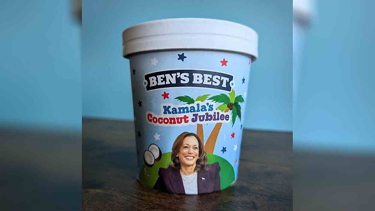 Ben and Jerry - Kamala's Coconut Jubilee