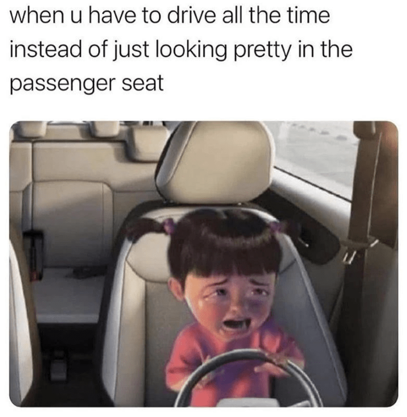 24 Memes for Passenger Princesses Who Loathe Driving - CheezCake -  Parenting | Relationships | Food | Lifestyle