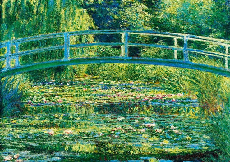 El estanque de nenúfares, Claude Monet, 1899
