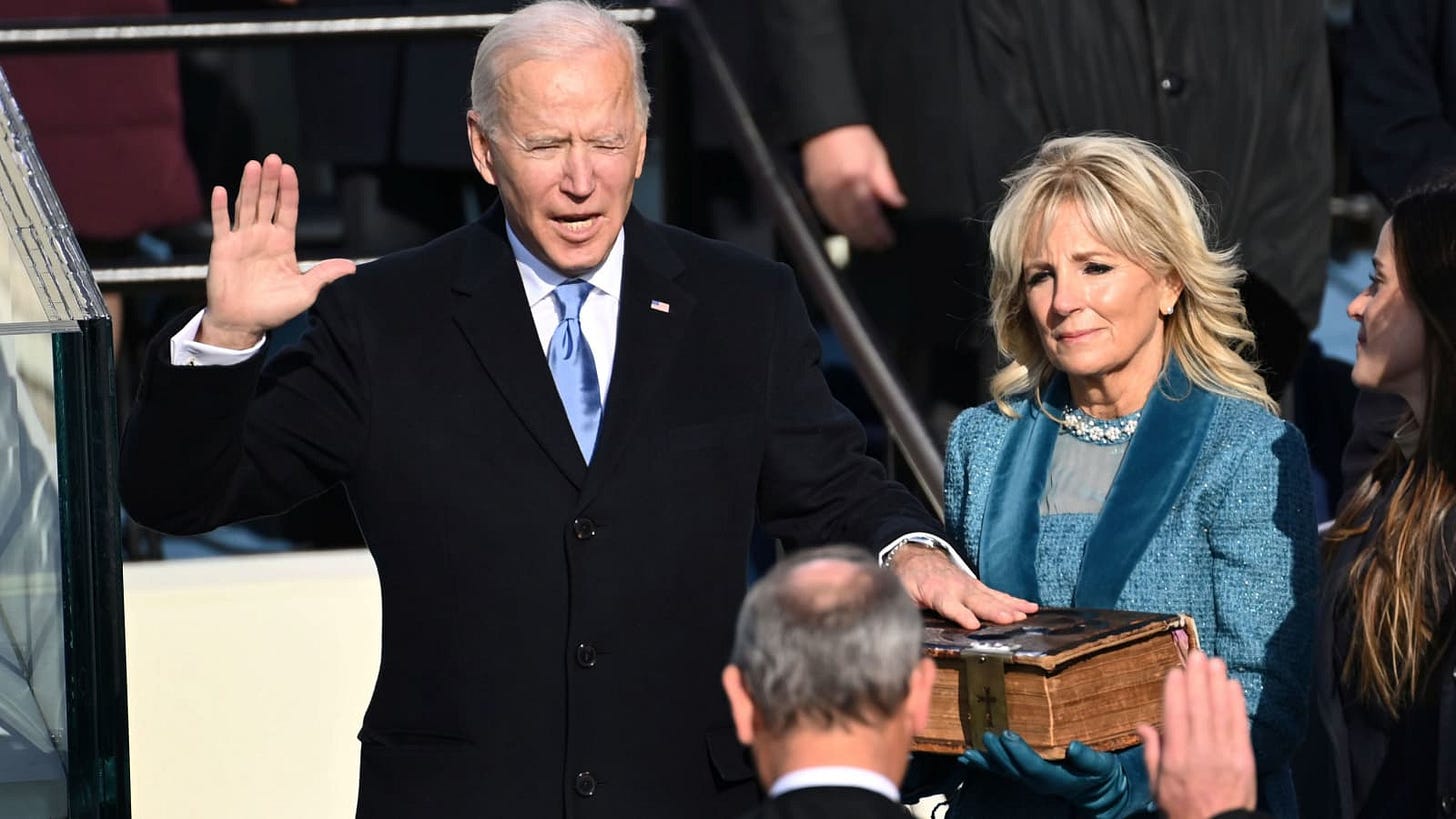 Joe Biden sworn in as 46th president of the United States