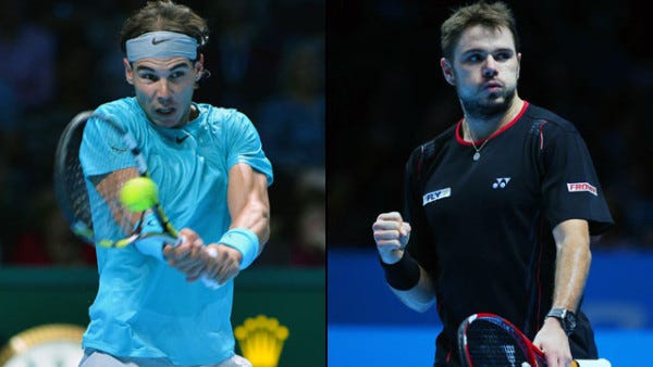 roger federer vs rafael nadal or stan wawrinka