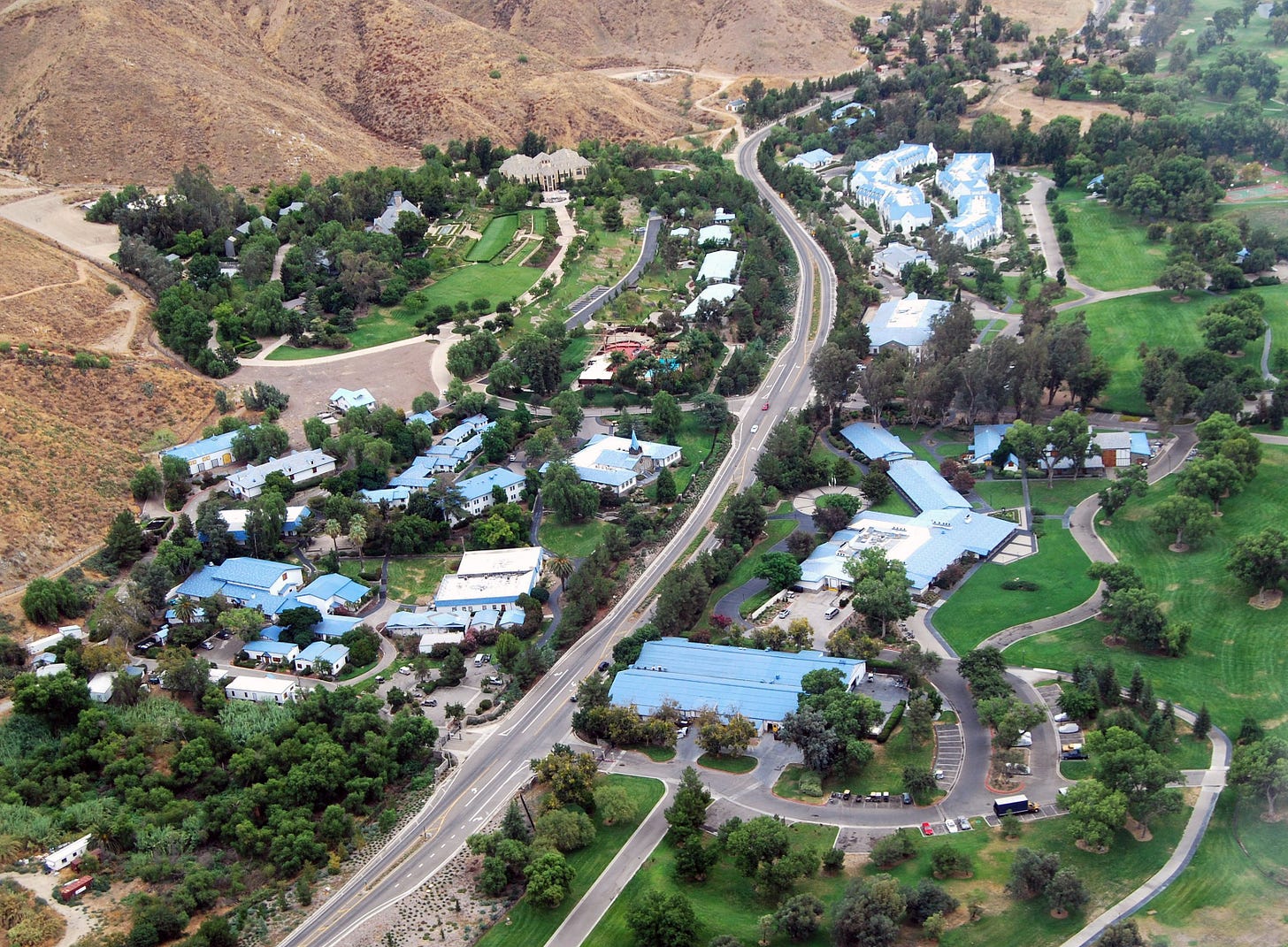 Gold Base aerial shot