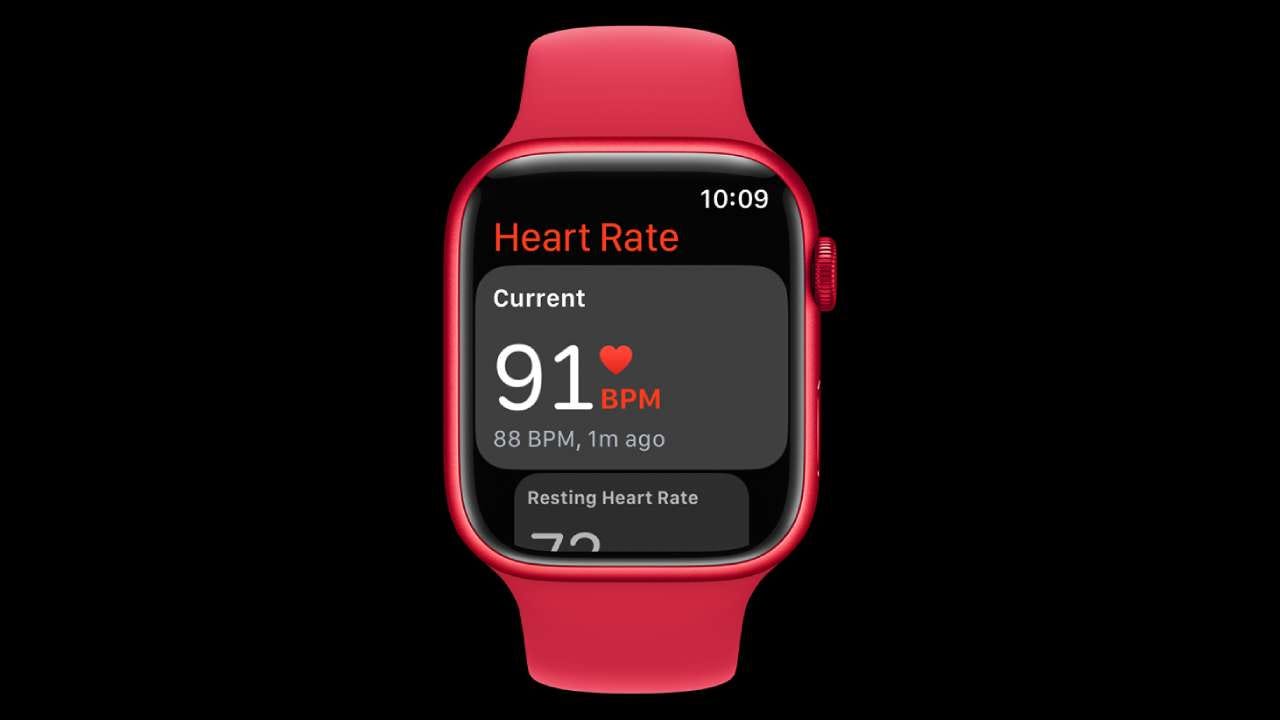 Apple Watch heart rate monitoring