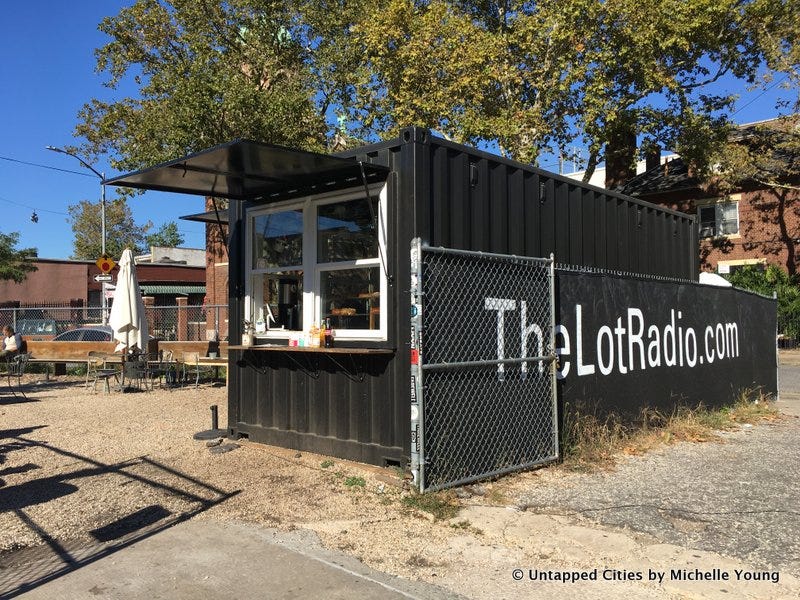 Inside an Empty Greenpoint Lot, Lot Radio Spins Music in a Shipping  Container - Untapped New York