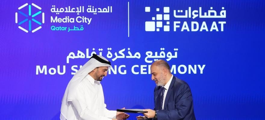 MoU Between Fadaat Media Group and Media City Qatar | Fadaat Media