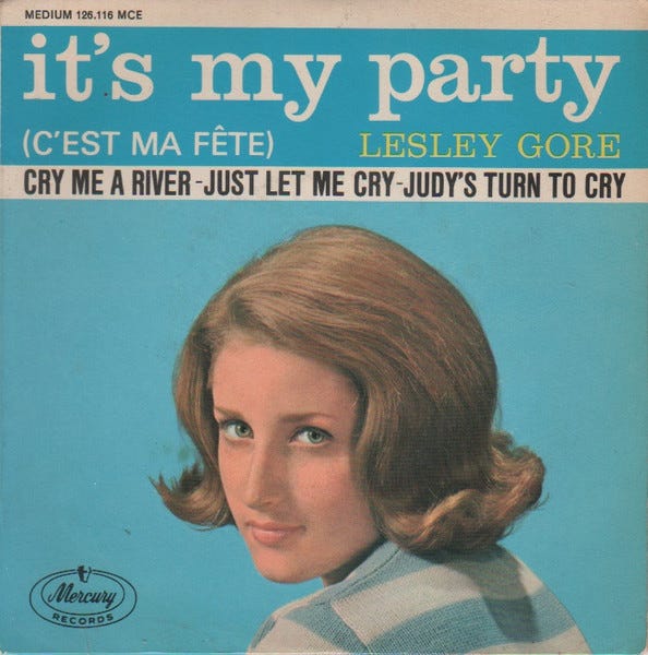 Lesley Gore – It's My Party (C'est Ma Fête) (1963, Vinyl) - Discogs