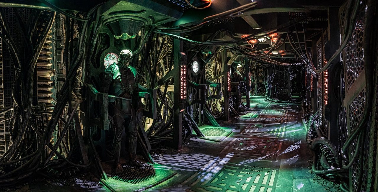 My little slice of...stuff — Interior of the Borg Cube, Star Trek: Picard...