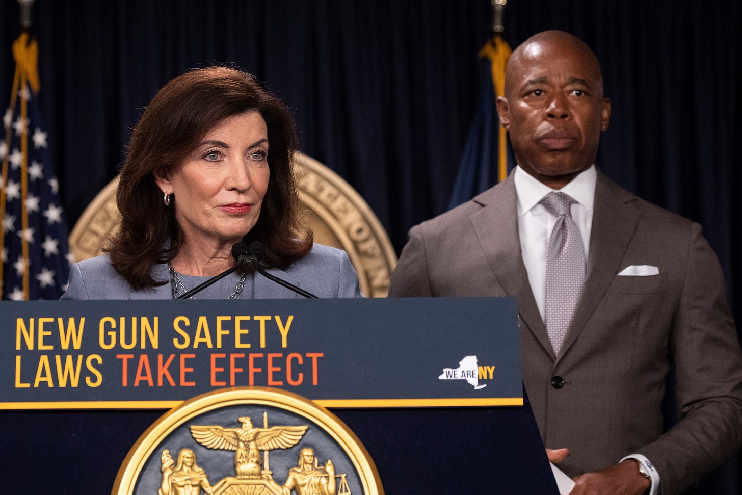 Adams and Hochul held private strategy session on bail and recidivism -  POLITICO