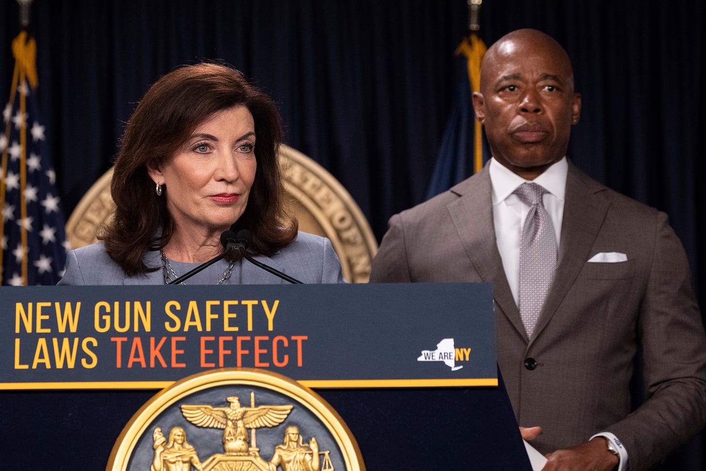 Adams and Hochul held private strategy session on bail and recidivism -  POLITICO