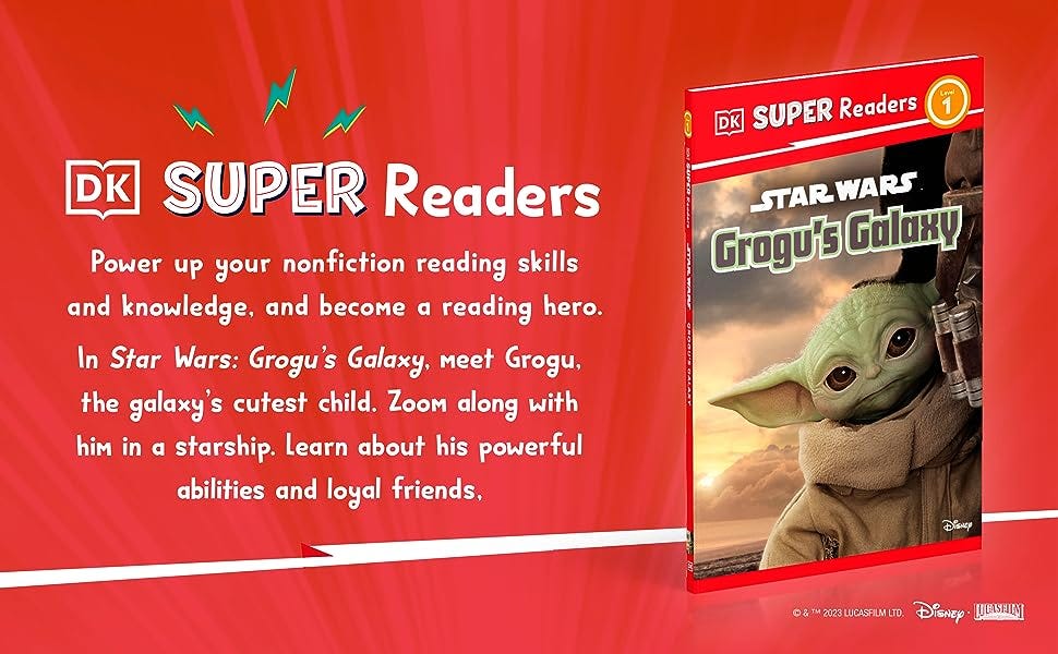 Amazon.com: DK Super Readers Level 1 Star Wars Grogu's Galaxy: Meet Mando's  New Friend!: 9780744070651: Jones, Matt: Books