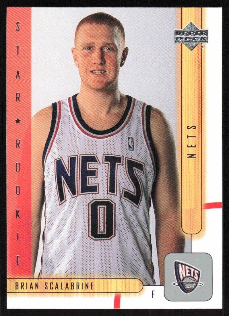 2001-02 Upper Deck Brian Scalabrine #201 RC NM-MT New Jersey Nets - Picture 1 of 2