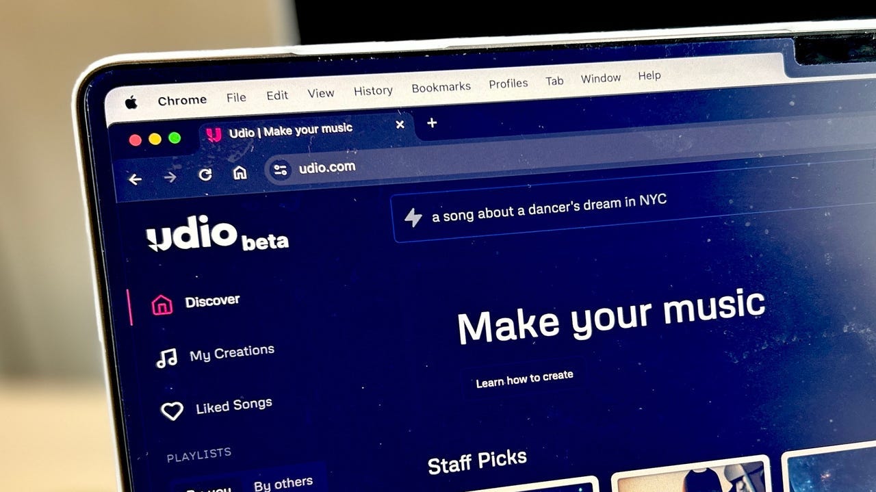 Is Udio really the best AI music generator yet? I put it to the test and so  can you | ZDNET