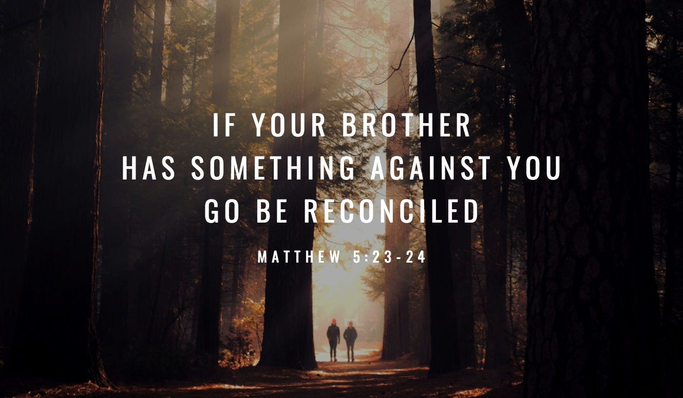 Matthew 5:23-24 | worldchallenge.org