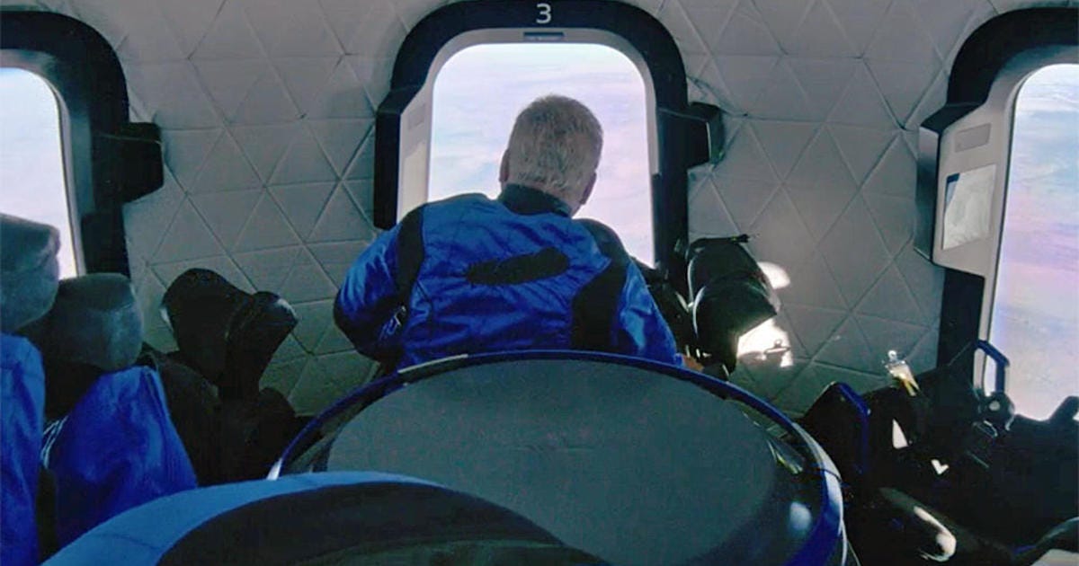 William Shatner after Blue Origin space mission: "I hope I never ...