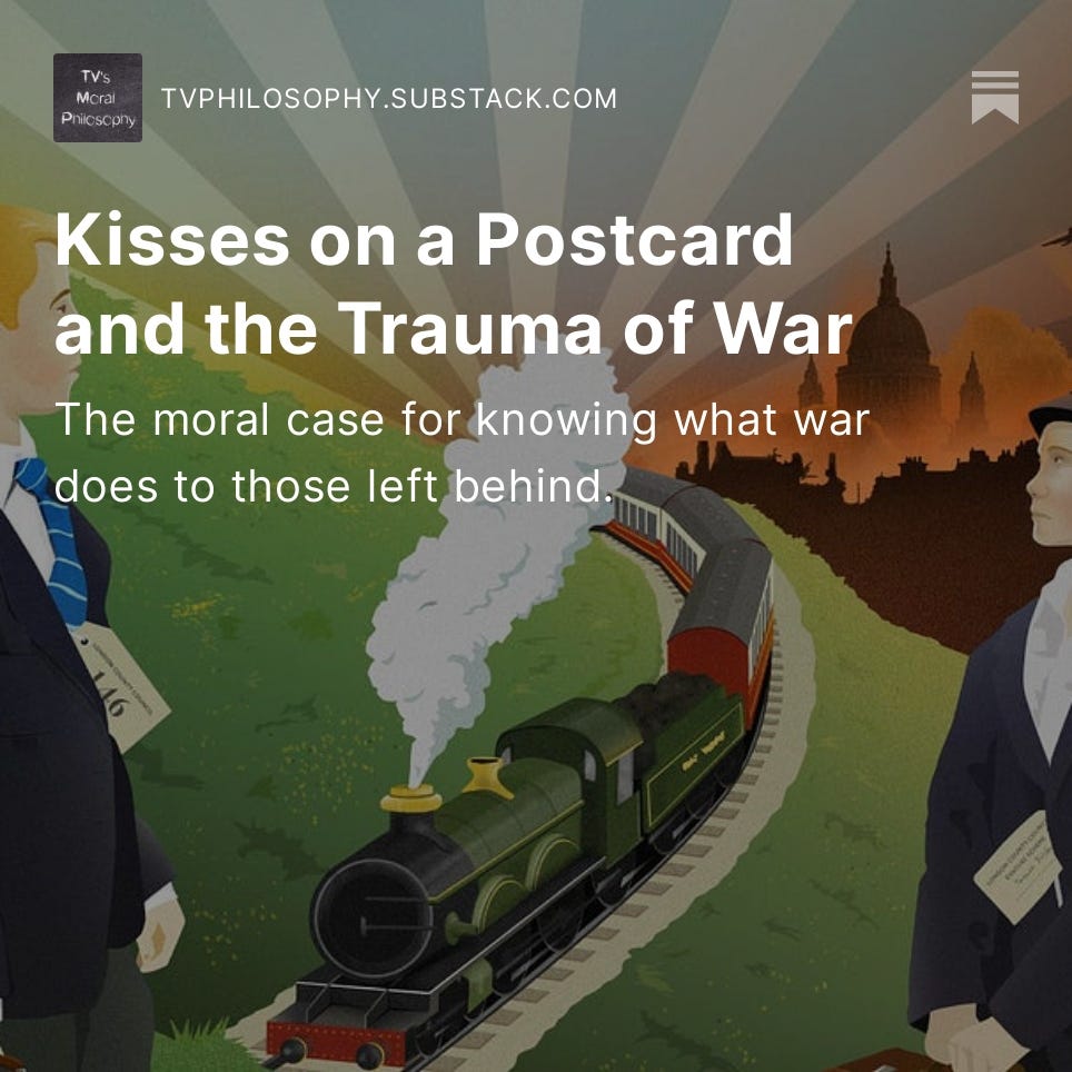 Kisses on a Postcard starring John Owen-Jones (Les Mis), Katy Secombe (Les Mis), Rosie Cavaliero (Wurzel Gummidge), Marcia Warren (The Crown), Evelyn Hoskins, Ian Virgo, James Clyde, Peter Temple and others. Subscribe to read it when it comes out.