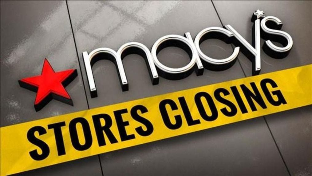 Macy's closing 125 stores across country