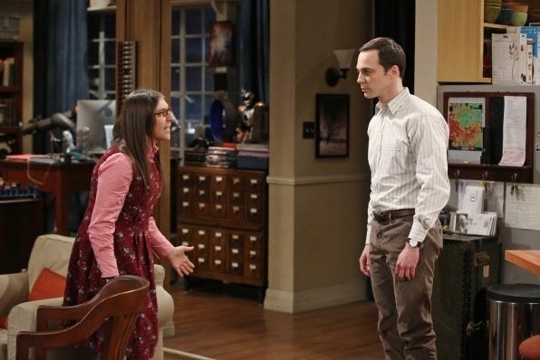 amy angry with sheldon break up big bang theory ep 824 2015