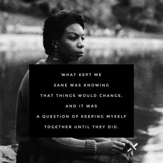 Nina Simone quote image