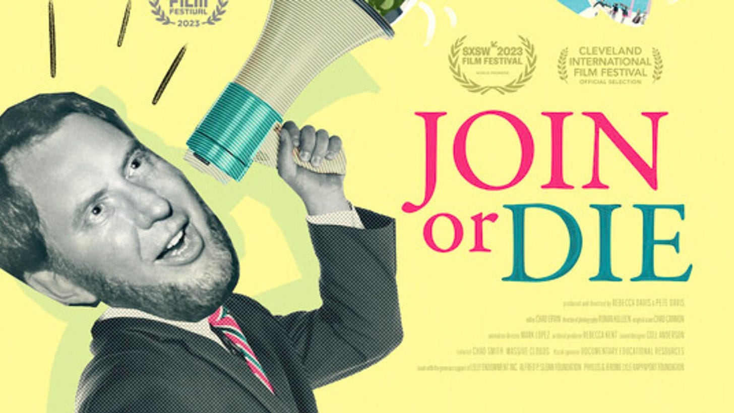Join or Die (Documentary) | Join or Die | Boston Film Festival 2023