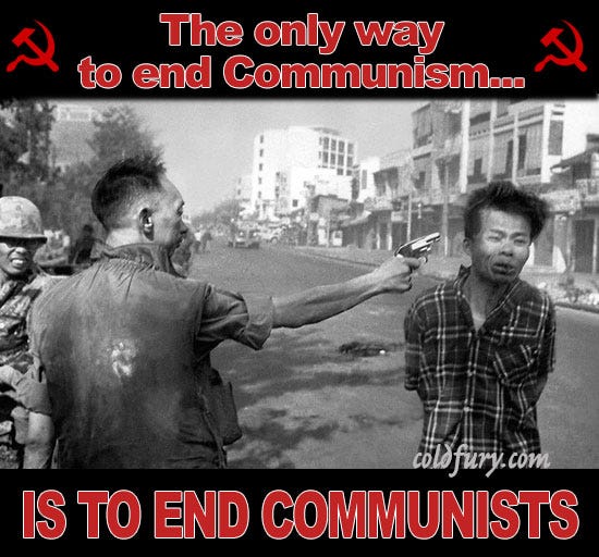 End Communism.