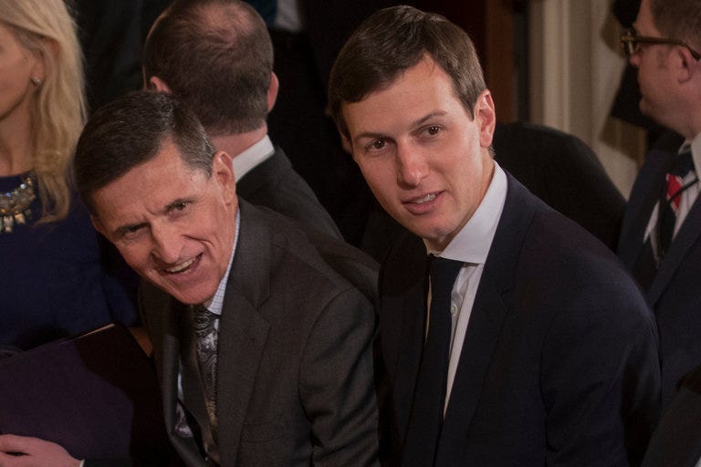 jared kushner michael flynn russia problems