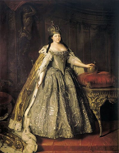 Biography of Empress Anna of Russia