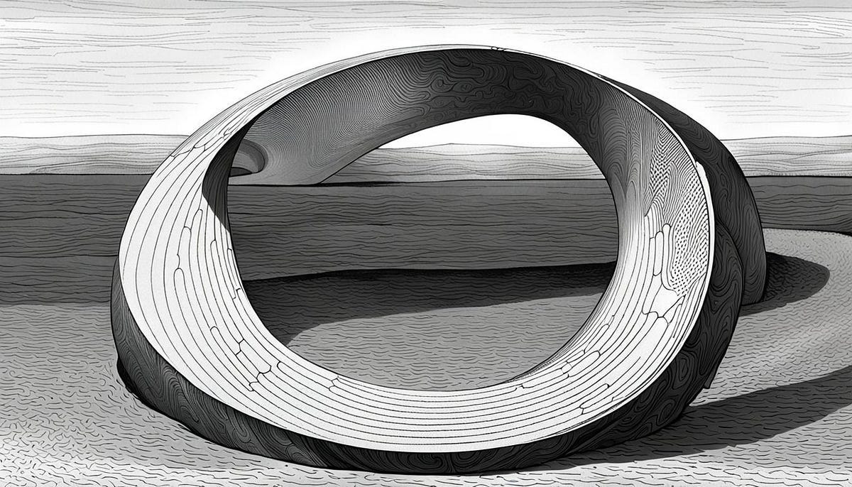 Möebius Strip, artist depiction