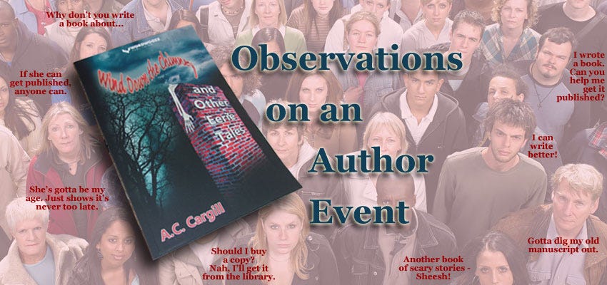 Observations on an Author Event