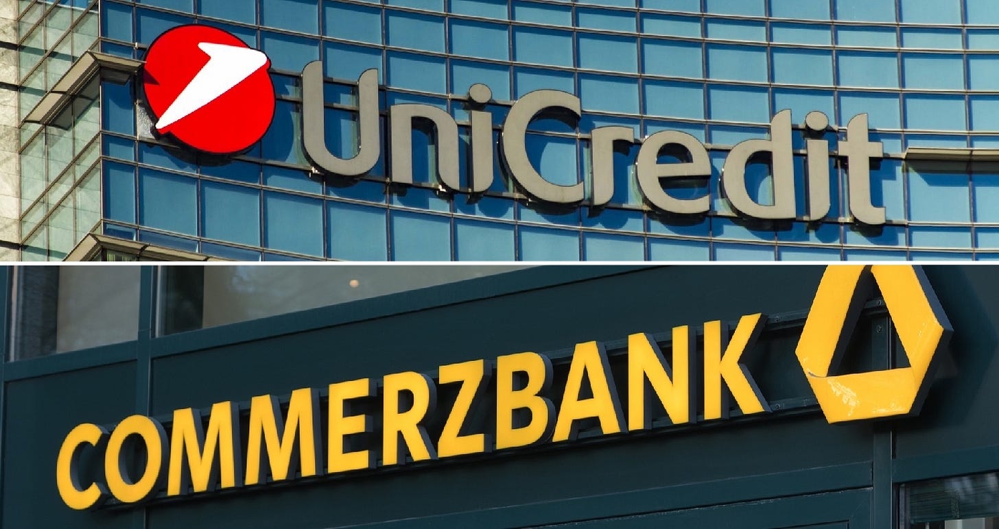 UniCredit: ''Se necessario pronti a salire oltre il 9,9% in Commerzbank''