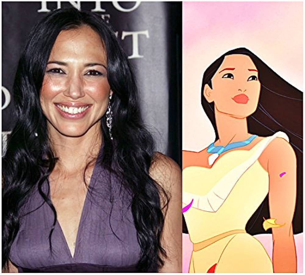 Irene Bedard 8 Inch x10 Inch PHOTOGRAPH Disney Pocahontas Movies The Tree  of Life Smoke Signals 2 Images Real Life & Cartoon Character Pose 1 kn at  Amazon's Entertainment Collectibles Store