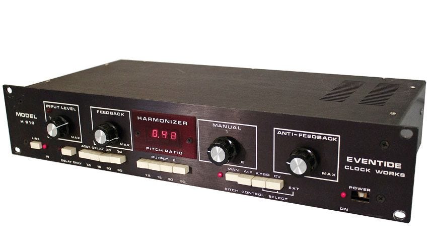 An original Eventide H910 Harmonizer