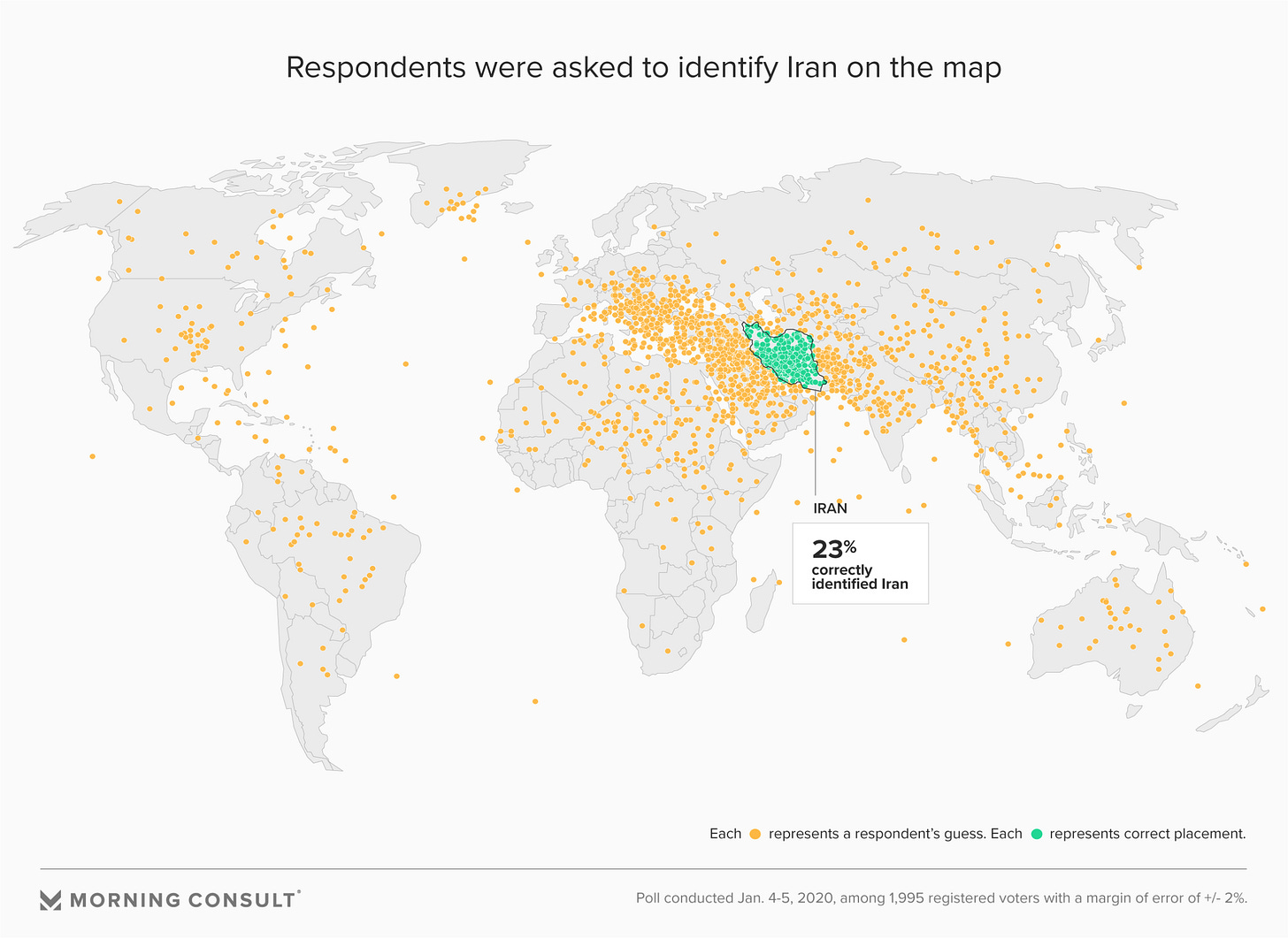 Can You Locate Iran? Few Voters Can.