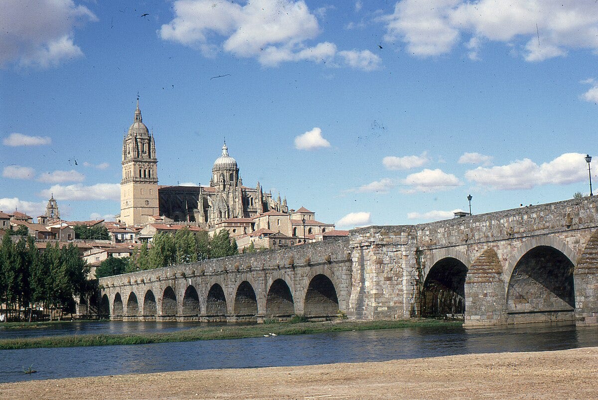 Roman bridge of Salamanca - Wikipedia