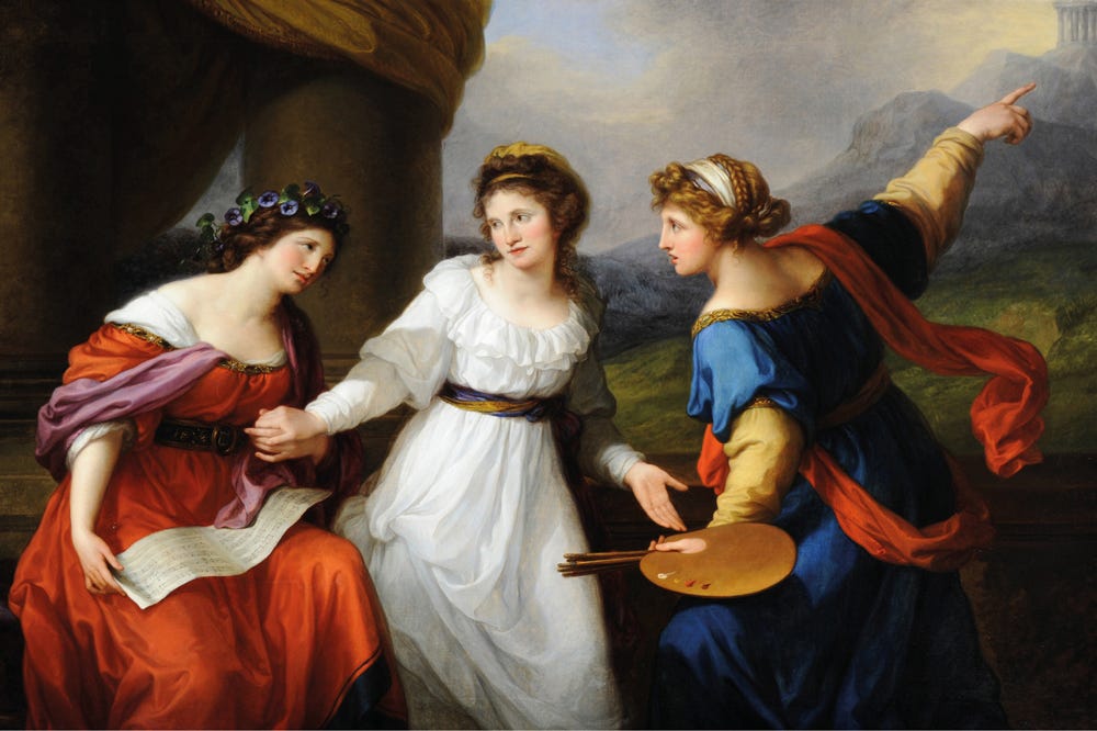 The forgotten fame of Angelica Kauffman | Apollo Magazine