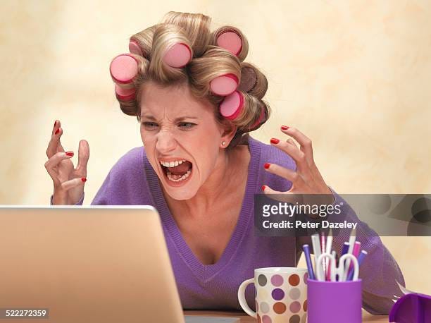 460 Woman Yelling At Computer Stock Photos, High-Res Pictures, and Images -  Getty Images