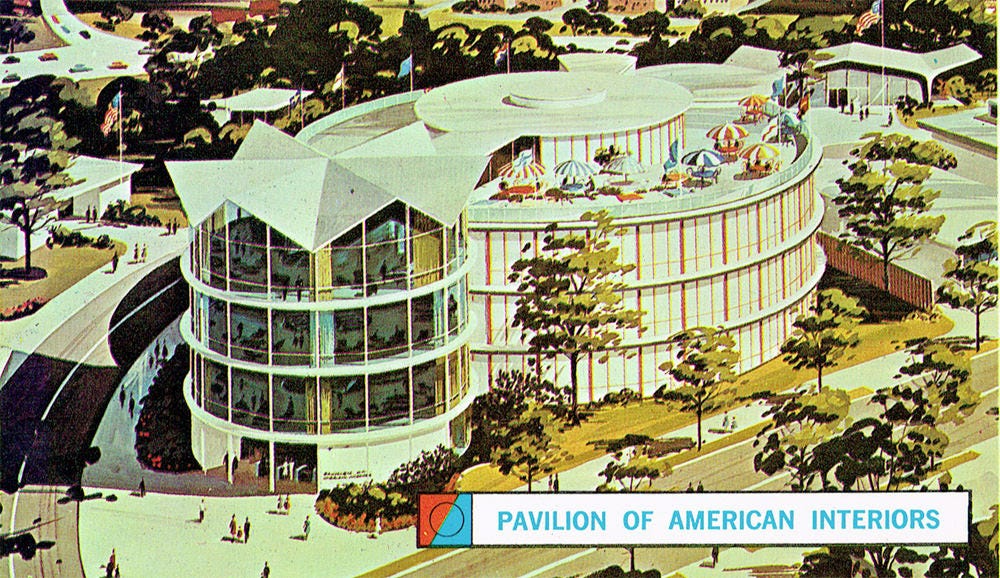 The Pavilion of American Interiors at the 1964 World's Fair