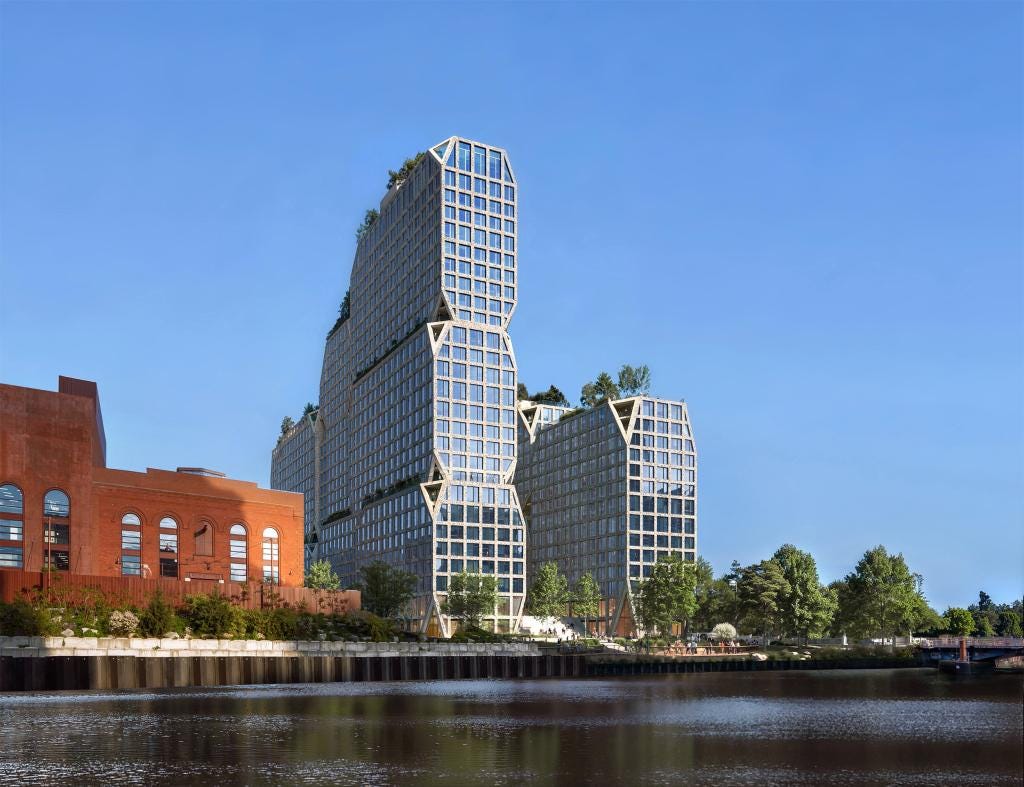 A rendering of 175 Third St. in Gowanus, Brooklyn. 