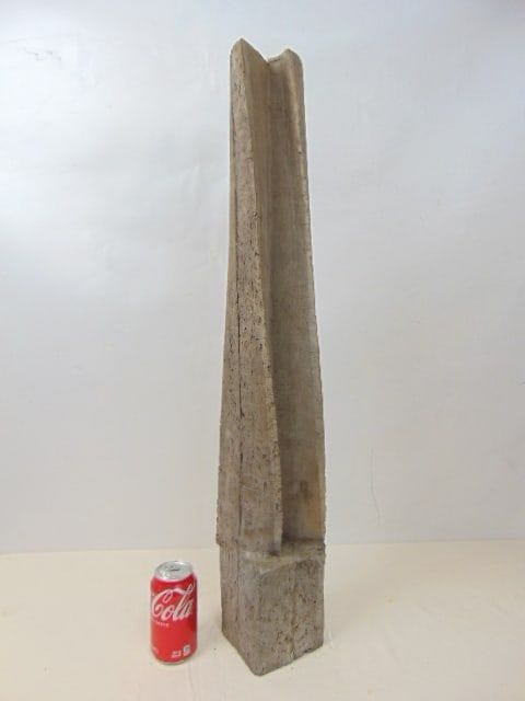 Earthenware sculpture, Harald Jegodzienski, edition 7/84, height is 31.5", this sculpture is very