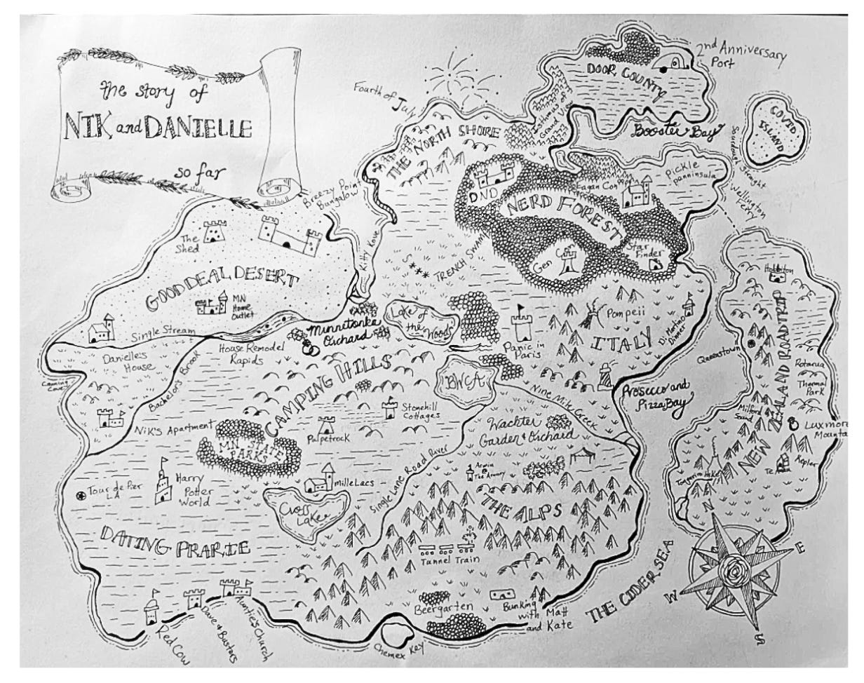 fantasy map brendar lorber nik and danielle uncommon goods