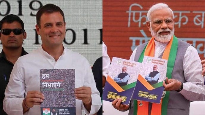 Read between the lines: How BJP and Congress chose their manifesto words  differently - India Today