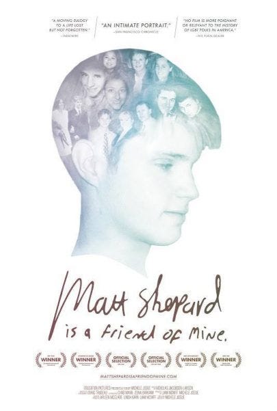 matt shepard is a friend of mine dvd art 2015 images